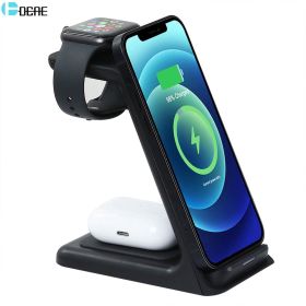 FDGAO 30W Wireless Charger USB C Fast Charging Pad Quick Charge Qi QC 3.0 For iPhone 14 13 12 11 XS XR X 8 Samsung S22 S21 S20