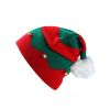 Christmas Elf Knitted Hat for Kids, Xmas Beanie Knit Hats Winter Warm Hats