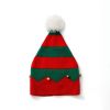 Christmas Elf Knitted Hat for Kids, Xmas Beanie Knit Hats Winter Warm Hats