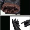 PU Leather Gloves for Men Winter Touchscreen Driving Gloves