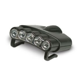 Cyclops 5 LED Hat Clip Light White