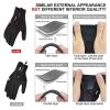 2022 Winter Gloves For Men Waterproof Windproof Cold Gloves Snowboard Motorcycle Riding Driving Warm Touchscreen Zipper Glove
