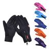 Outdoor Windproof Thickened Mittens Waterproof Winter Warm Gloves Touch Screen Gloves Unisex Ski Glo