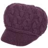 Winter Women Cable Knitted Berets Braided Baggy Wool Warm Hat