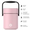 Healter 1.6 Litres Vacuum Insulated Food Flasks for Hot Food, 1600ml Stainless Steel Thermal Soup Container/ Food Jar with 2 inner boxes for Adult, Gr