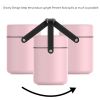 Healter 1.6 Litres Vacuum Insulated Food Flasks for Hot Food, 1600ml Stainless Steel Thermal Soup Container/ Food Jar with 2 inner boxes for Adult, Gr