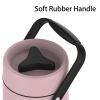 Healter 1.6 Litres Vacuum Insulated Food Flasks for Hot Food, 1600ml Stainless Steel Thermal Soup Container/ Food Jar with 2 inner boxes for Adult, Gr