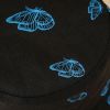 New butterfly print fisherman hat female summer Korean version fashion double-sided pot hat sun hat tide