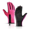 Winter Warm Wool Touch Screen Gloves Waterproof Windproof Cycling Motorcycle Ski Hiking Gloves