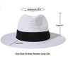 Panama Hat Summer Beach Sun Protection Sun Hat For Men Women