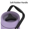 Healter 1.6 Litres Vacuum Insulated Food Flasks for Hot Food, 1600ml Stainless Steel Thermal Soup Container/ Food Jar with 2 inner boxes for Adult, Gr