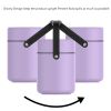 Healter 1.6 Litres Vacuum Insulated Food Flasks for Hot Food, 1600ml Stainless Steel Thermal Soup Container/ Food Jar with 2 inner boxes for Adult, Gr