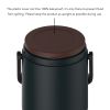 Healter 1.6 Litres Vacuum Insulated Food Flasks for Hot Food, 1600ml Stainless Steel Thermal Soup Container/ Food Jar with 2 inner boxes for Adult, Gr